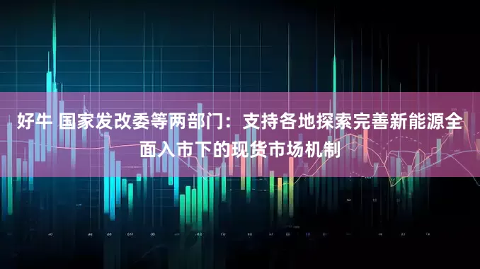好牛 国家发改委等两部门：支持各地探索完善新能源全面入市下的现货市场机制